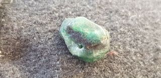 Viking Jade Bead Found In Yorkshire England 1970s L61h