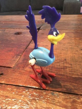 COOL VINTAGE WARNER BROTHERS ROAD RUNNER WIND UP TOY VERY RARE 2