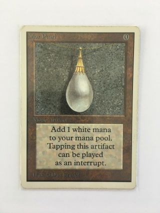 Magic The Gathering MOX PEARL Unlimited vintage MTG Rare Power 9 3