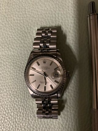Rolex Oyster Perpetual Datejust 1603 Sigma Dial 1973 Vintage 36mm