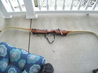 Vintage The Howatt Del Rey Right Hand Recurve Bow