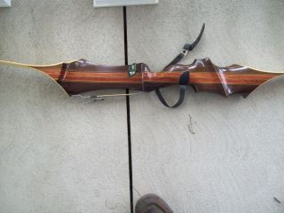 VINTAGE THE HOWATT DEL REY RIGHT HAND RECURVE BOW 5