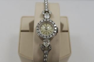 Rare - Vintage - Tiffany & Co X Patek Philippe - Platinum Ladies Diamond Watch