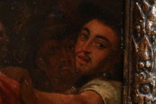 MICHIEL COXIE (1499 - 1592) RARE FLEMISH OIL ON COPPER PANEL - ARREST OF CHRIST 11