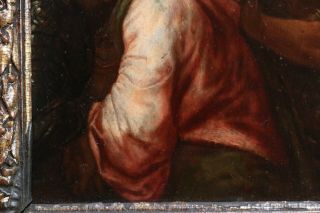 MICHIEL COXIE (1499 - 1592) RARE FLEMISH OIL ON COPPER PANEL - ARREST OF CHRIST 5