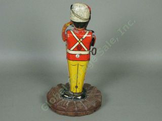 Vintage Marx George The Drummer Boy Wind - Up Marching Band Mechanical Tin Toy 3