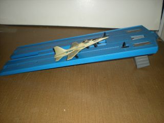 Rare 1975 Mattel Flying Aces Stunt Jet Toy (w/launcher & 1 Jet) Usa