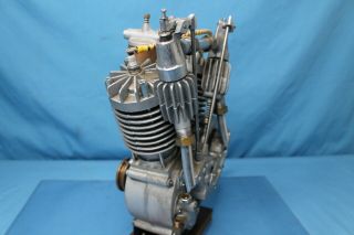 Very Rare Indian Motorcycle Little Indian 1/2 Scale V Twin Engine Tom Sieber 4