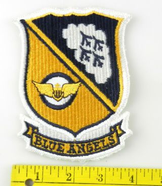 US NAVY BLUE ANGELS Patch MILITARY JET Demonstration Team Badge T70b3 3