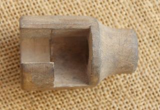 Finnish Mosin Nagant Army M27 Wooden Nosecap Or Muzzle Cover.  Very Rare