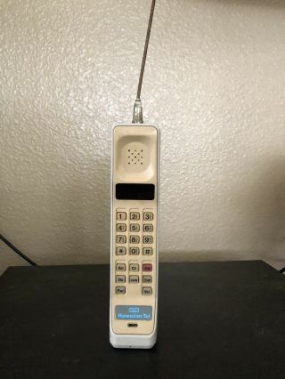 Rare Vintage Motorola Dynatac Thick Brick Cell Phone Mobile Cellular Old