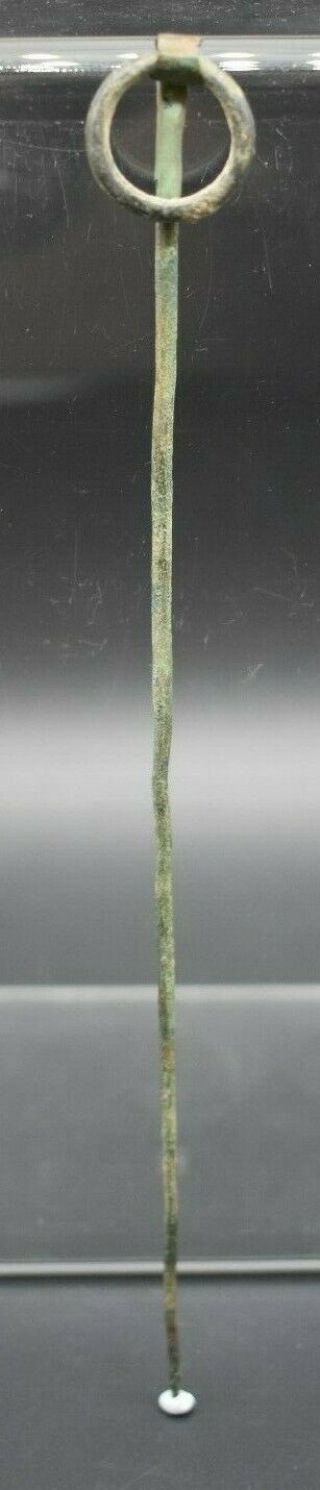 European Iron Age bronze hair pin C.  800 BC 2