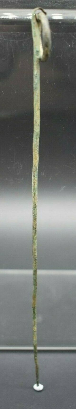 European Iron Age bronze hair pin C.  800 BC 4
