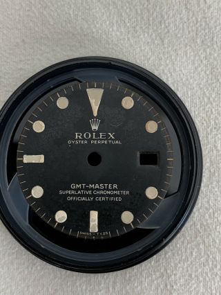 Vintage Rolex Gmt Dial For 1675 Mk 1 Long E
