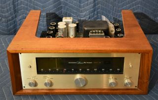 Vintage Marantz Model 10B FM Stereo Tuner in Wood Cabinet 2
