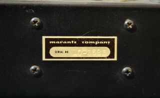 Vintage Marantz Model 10B FM Stereo Tuner in Wood Cabinet 5