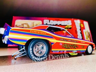 Nhra Mike Mitchell Hippie 1:24 Diecast Flopper Vintage Drag Racing Funny Car