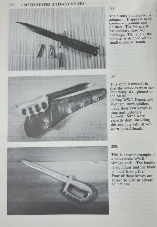 1990 BOOK UNITED STATES MILITARY KNIVES COLLECTOR ' S GUIDE by SILVEY & BOYD 3