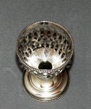 Antique Hester Bateman Egg Cup Sterling Silver Marked George III London 5