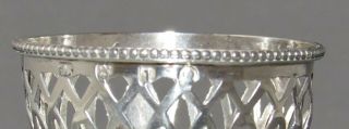 Antique Hester Bateman Egg Cup Sterling Silver Marked George III London 6