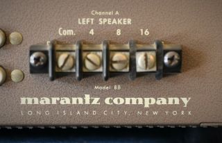 Vintage Marantz Model 8B Stereo HiFi Vacuum Tube Power Amplifier 10