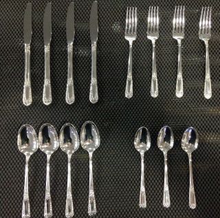 State House Sterling Silver Flatware Serving Fork Spoon Knife Inaugural 15 Piece