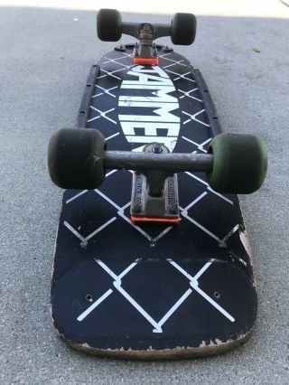 Vintage 1982 Santa Cruz Jammer Team Skateboard (2nd Gen) Stage 2 Indy Kryptonics 3