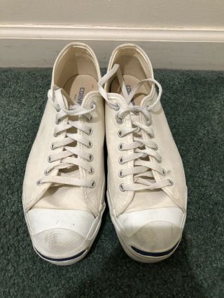 Vintage 80s 90s Converse Jack Purcell Sneakers Shoes Men 