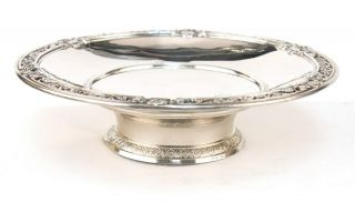 Cartier Sterling Footed Bowl French Marks