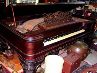 Sohmer Piano Rare.  Phila Centennial Exhibition 1876 1st Prize Diploma Of Honor