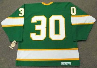 CESARE MANIAGO Minnesota North Stars 1967 CCM Vintage NHL Hockey Jersey 4