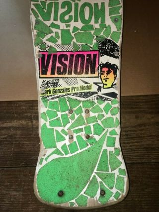 Vintage Mark Gonzales Skateboard 1986,  SANT CRUZ Wheels 10