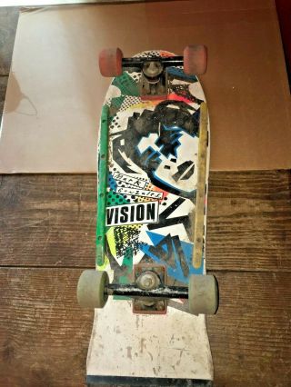 Vintage Mark Gonzales Skateboard 1986,  SANT CRUZ Wheels 2