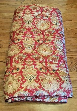 Ralph Lauren JARDINIERE Tres Grand KING COMFORTER RARE 2