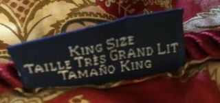 Ralph Lauren JARDINIERE Tres Grand KING COMFORTER RARE 8