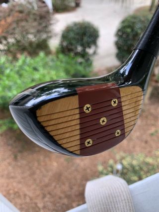 ☀️ Pga Tour Issue Vtg Cleveland Classic Rc 69 Persimmon Driver G.  Loomis ⭐️ ⭐️
