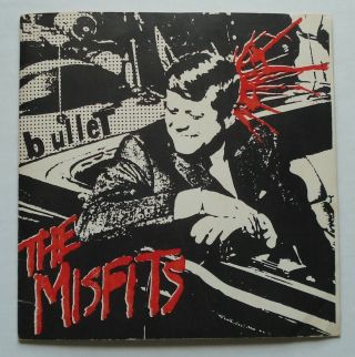 THE MISFITS Bullet PLAN 9 ' 78 1st press PS 7 