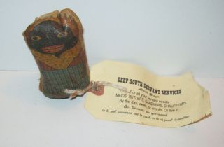 Vintage Black Americana Small Deep South Household Services Advertising Doll