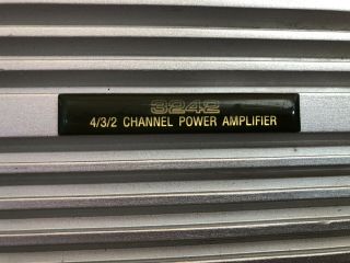 Old School Eclipse 3242 4 Channel Amplifier,  ULTRA RARE,  Vintage,  Amp 2