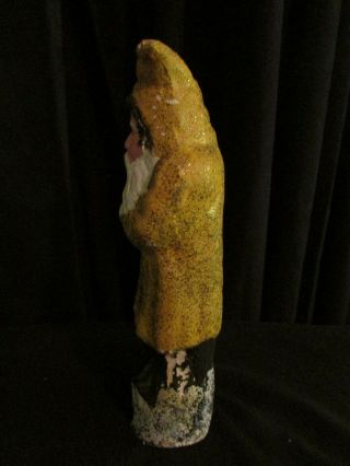 Antique Papier Mache Santa Belsnickle,  Belsnickel Candy Container w/MICA 7