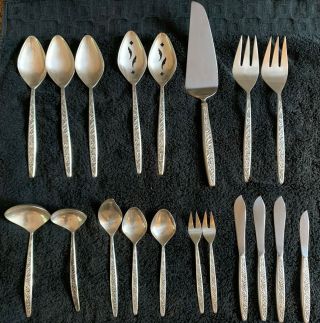 International Sterling Flatware.  90 Piece Set in. 5