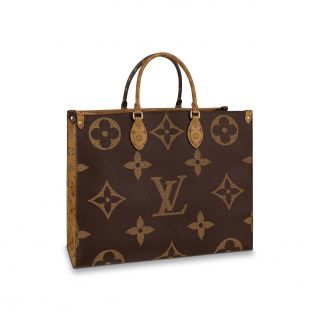 Rare Louis Vuitton Giant Monogram Reverse Brown Onthego Neverfull Alma Speedy