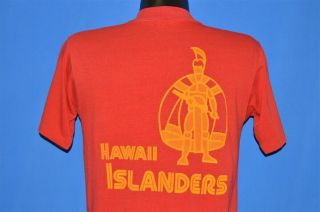 Vintage 80s Hawaii Islanders Minor League Baseball Sunstrokes T - Shirt Medium M