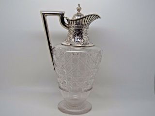 Antique Victorian Silver Claret Jug London 1887 – David & Lionel Spiers 2