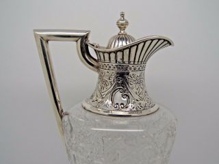Antique Victorian Silver Claret Jug London 1887 – David & Lionel Spiers 7