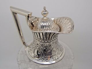 Antique Victorian Silver Claret Jug London 1887 – David & Lionel Spiers 8