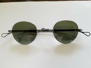 Lunor Titanium Sunglasses Eyeglass Vintage Antique Frames 25 Unisex