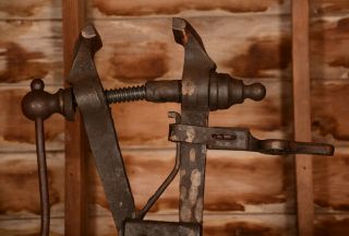 Vintage COLUMBIAN Blacksmith Post Vise Tool 4 - 1/2 