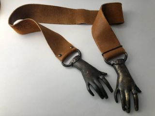 Vintage Clasping Hands Belt