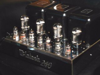 Vintage Mcintosh Mc240 Tube Amplifier